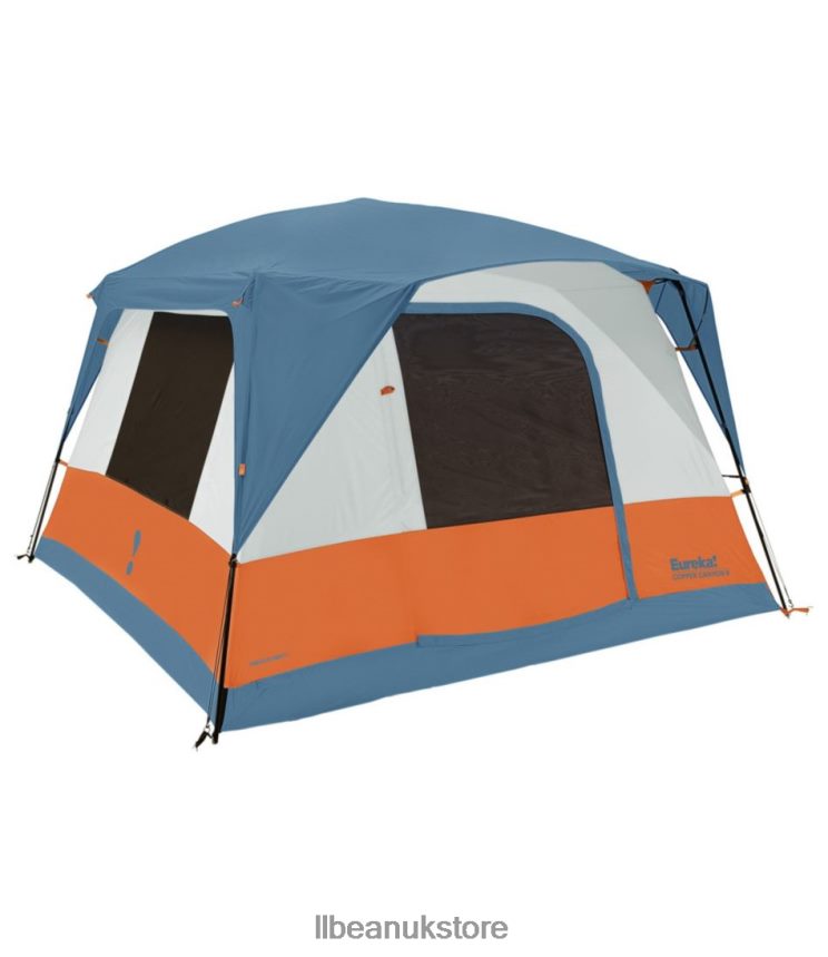 Outdoor Equipment L.L.Bean Eureka Copper Canyon LX 6-Person Tent Orange/Blue Unisex 0VRR661410