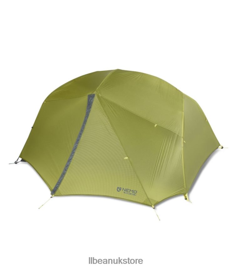 Outdoor Equipment L.L.Bean NEMO Dragonfly OSMO 3-Person Backpacking Tent Birch Bud/Goodnight Gray Unisex 0VRR661357