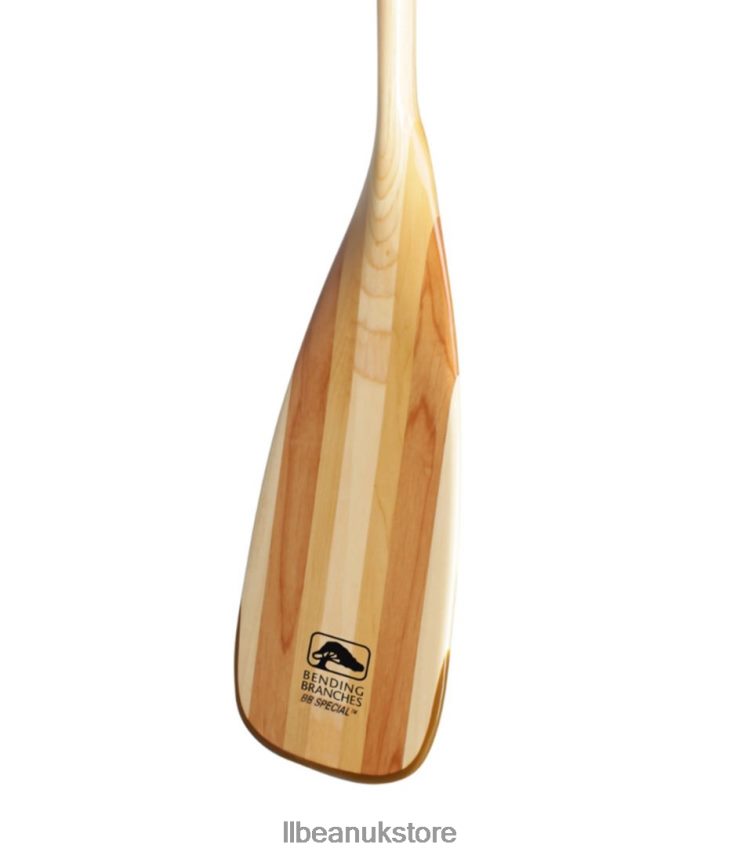 Water Sports L.L.Bean BB Special Bent-Shaft Canoe Paddle Wood Unisex 0VRR661873