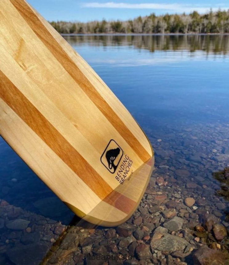 Water Sports L.L.Bean BB Special Bent-Shaft Canoe Paddle Wood Unisex 0VRR661873