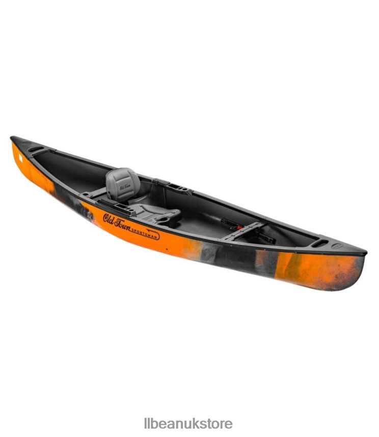 Water Sports L.L.Bean Old Town Sportsman Discovery 119 Solo Canoe Marsh Camouflage Unisex 0VRR661307
