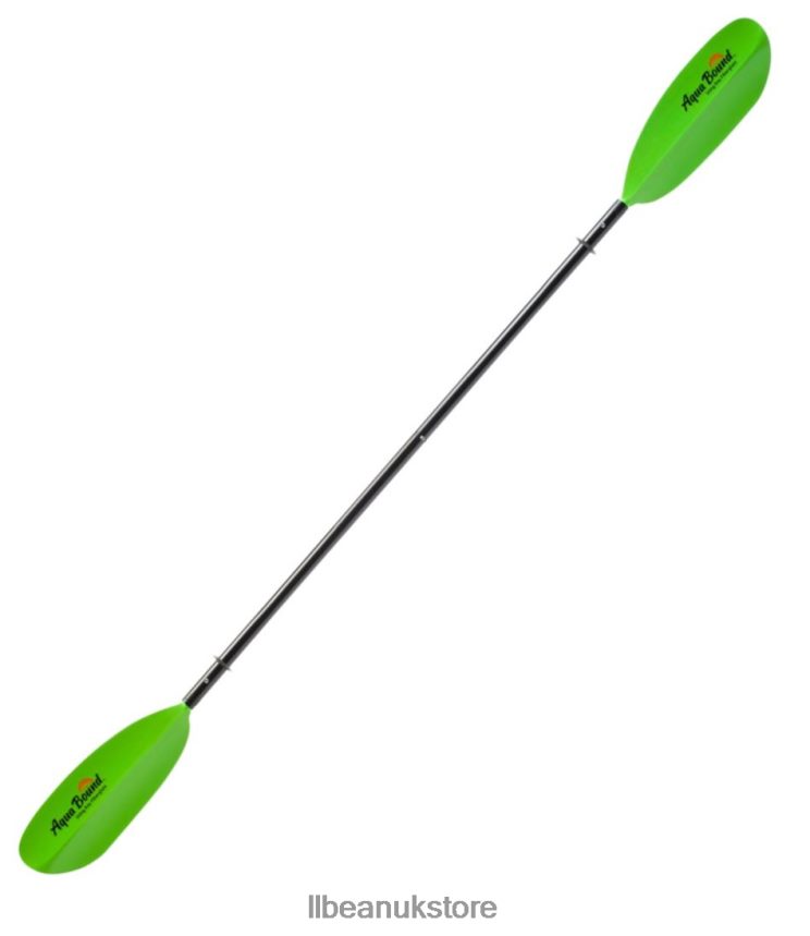 Water Sports L.L.Bean Aqua Bound Sting Ray 4-Piece Fiberglass Kayak Paddle Electric Green Unisex 0VRR661885