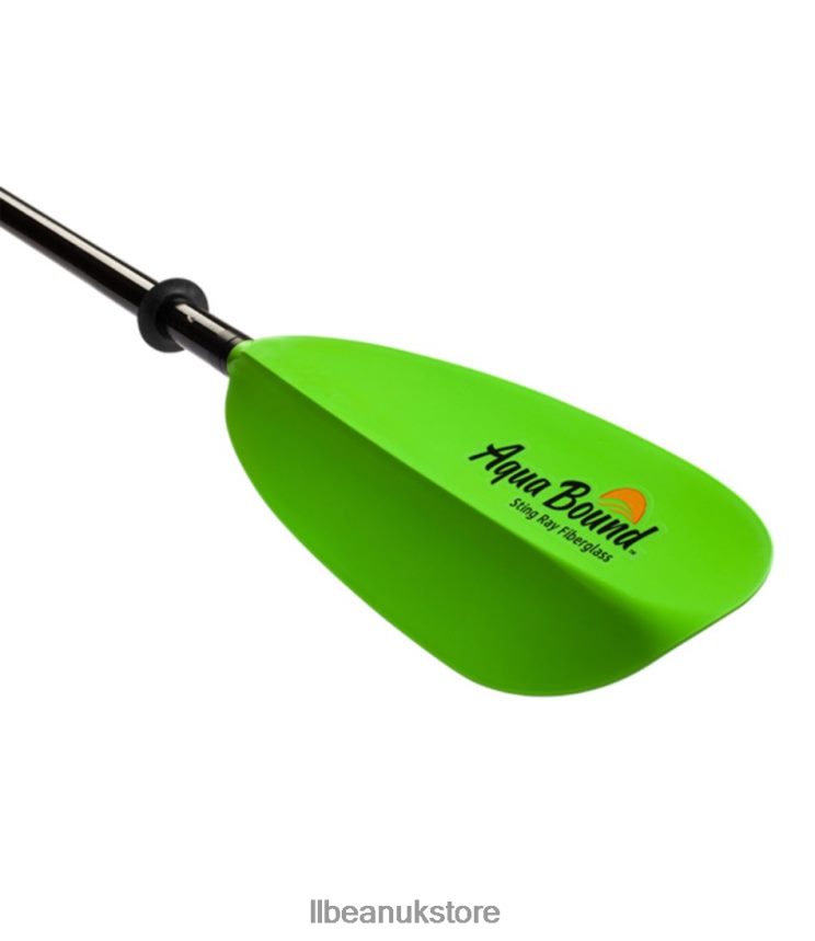 Water Sports L.L.Bean Aqua Bound Sting Ray 4-Piece Fiberglass Kayak Paddle Electric Green Unisex 0VRR661885