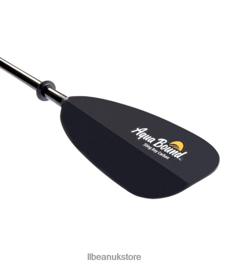 Water Sports L.L.Bean Aqua Bound Sting Ray Carbon Versa-Lok Kayak 2-Piece Paddle Black Unisex 0VRR661840