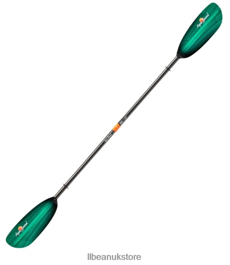 Water Sports L.L.Bean Aqua Bound Tango Fiberglass 2-Piece Kayak Paddle Green Tide Unisex 0VRR662136