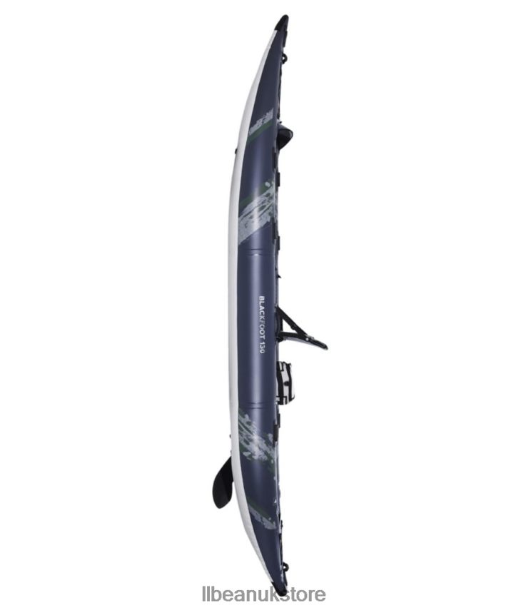 Water Sports L.L.Bean Aquaglide Blackfoot Angler Inflatable Kayak Blue Unisex 0VRR662239