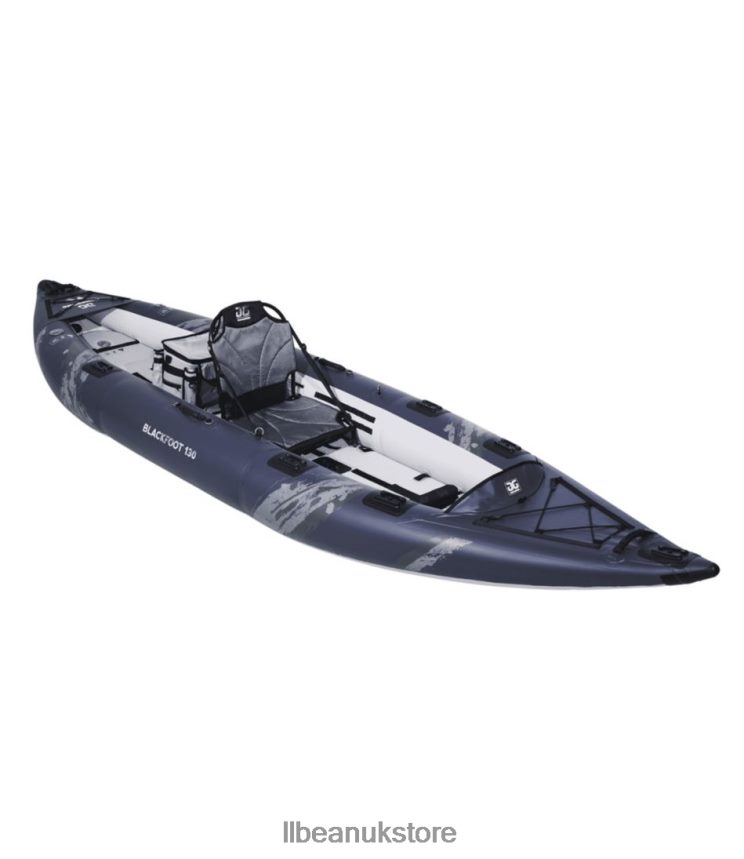 Water Sports L.L.Bean Aquaglide Blackfoot Angler Inflatable Kayak Blue Unisex 0VRR662239