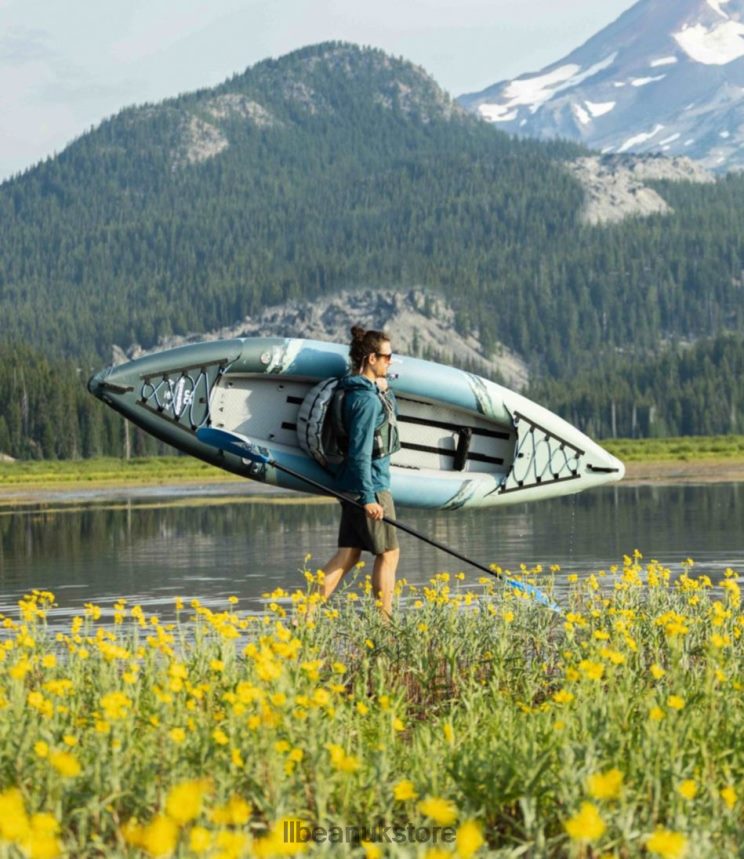 Water Sports L.L.Bean Aquaglide Cirrus Ultralight Inflatable Kayak Blue Unisex 0VRR662294