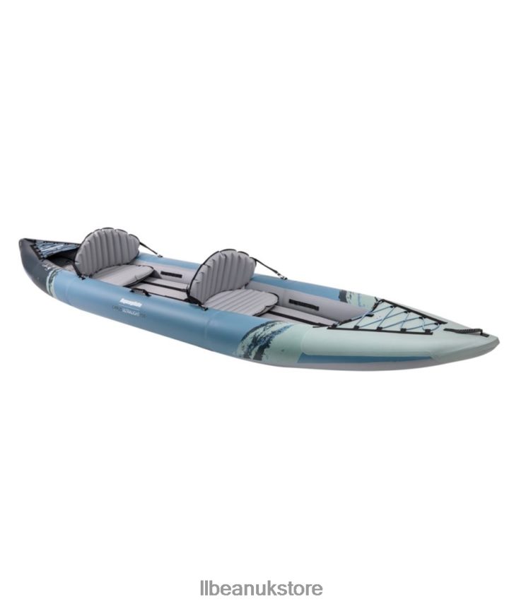 Water Sports L.L.Bean Aquaglide Cirrus Ultralight Inflatable Tandem Kayak Blue Unisex 0VRR662255