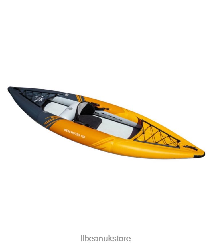 Water Sports L.L.Bean Aquaglide Deschutes 110 Inflatable Kayak Orange Unisex 0VRR662218