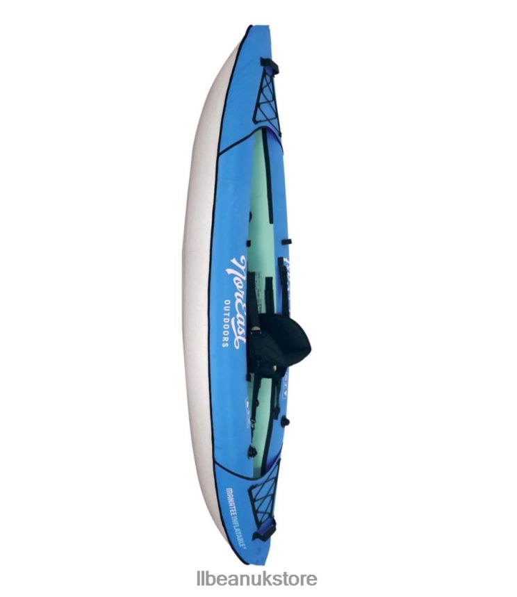 Water Sports L.L.Bean Noreast Explorer Inflatable Kayak Blue Unisex 0VRR661433