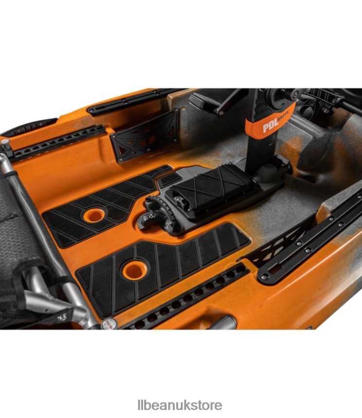 Water Sports L.L.Bean Old Town Sportsman 120 Pedal Drive Kayak Ember Unisex 0VRR661288