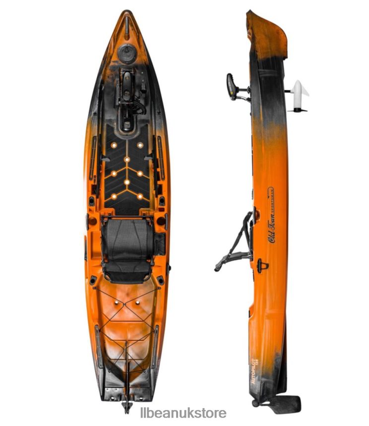 Water Sports L.L.Bean Old Town Sportsman Auto Pilot Fishing Kayak 136 Ember Unisex 0VRR662263