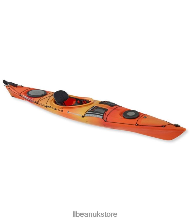 Water Sports L.L.Bean Tsunami 145 Kayak with Rudder by Wilderness Systems Breeze Blue Unisex 0VRR665285