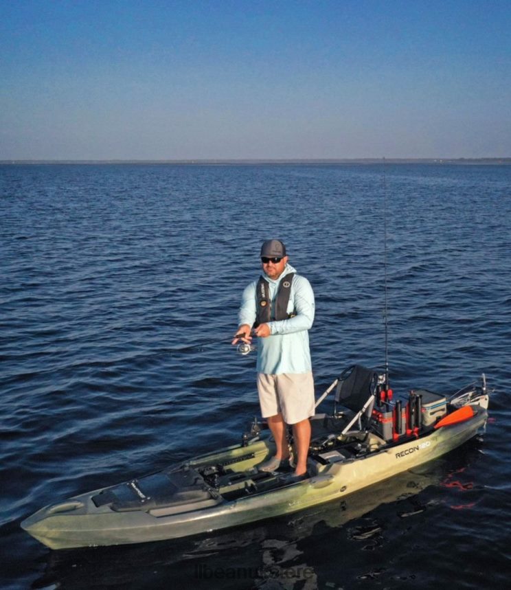 Water Sports L.L.Bean Wilderness System Recon 120 Kayak Grey Unisex 0VRR663983