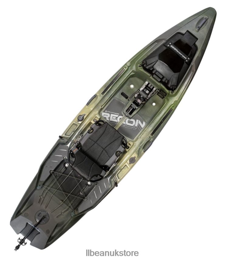 Water Sports L.L.Bean Wilderness Systems Recon 120 HD Pedal-Drive Kayak Mesa Camo Unisex 0VRR665261
