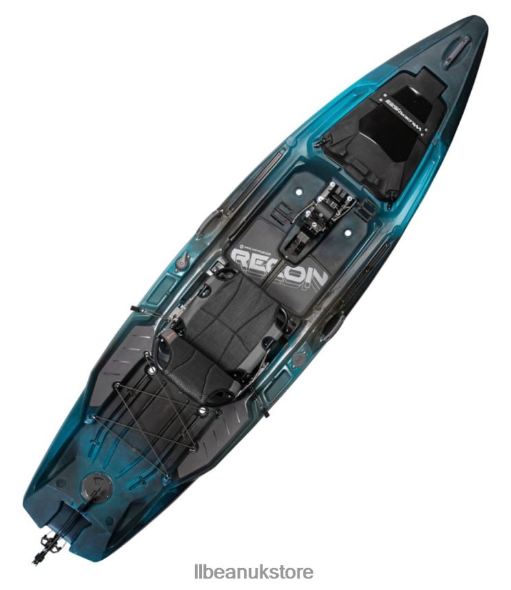 Water Sports L.L.Bean Wilderness Systems Recon 120 HD Pedal-Drive Kayak Midnight Unisex 0VRR661318