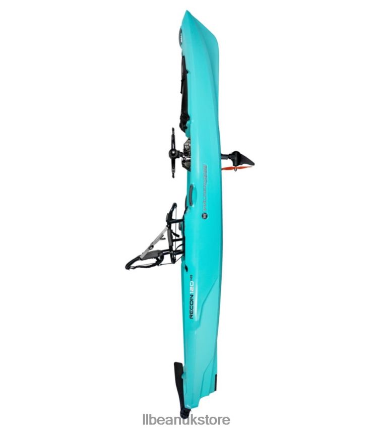 Water Sports L.L.Bean Wilderness Systems Recon 120 HD Pedal-Drive Kayak Midnight Unisex 0VRR661318