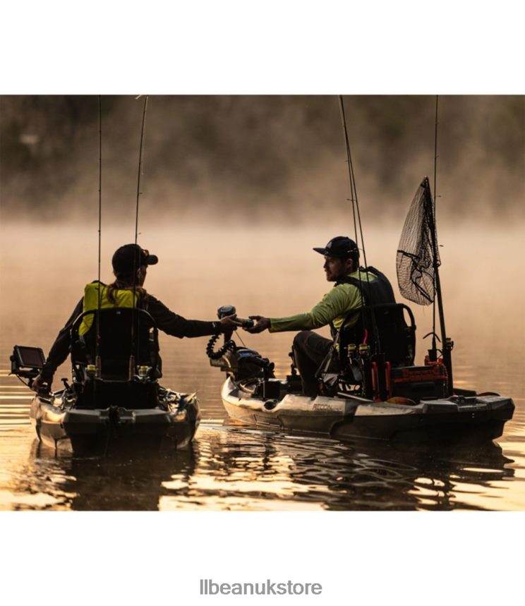 Water Sports L.L.Bean Wilderness Systems Recon 120 HD Pedal-Drive Kayak Midnight Unisex 0VRR661318