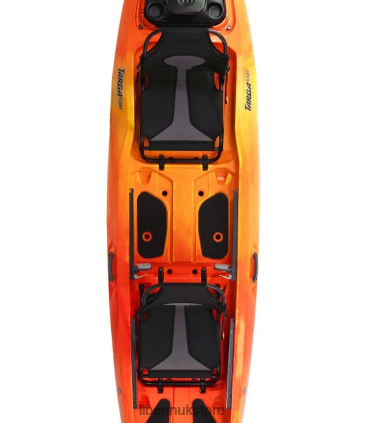 Water Sports L.L.Bean Wilderness Systems Targa 130 Sit-on-Top Tandem Kayak Breeze Blue Unisex 0VRR666152