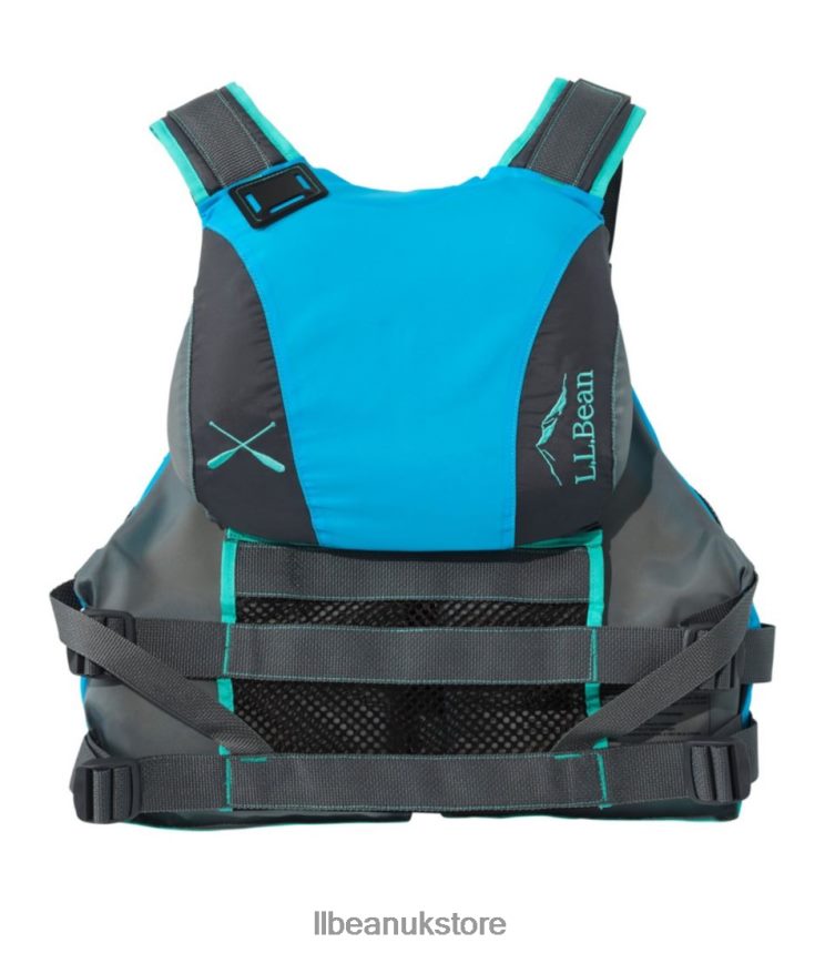 Water Sports L.L.Bean Breathable Highback PFD Sail Blue Unisex 0VRR661446