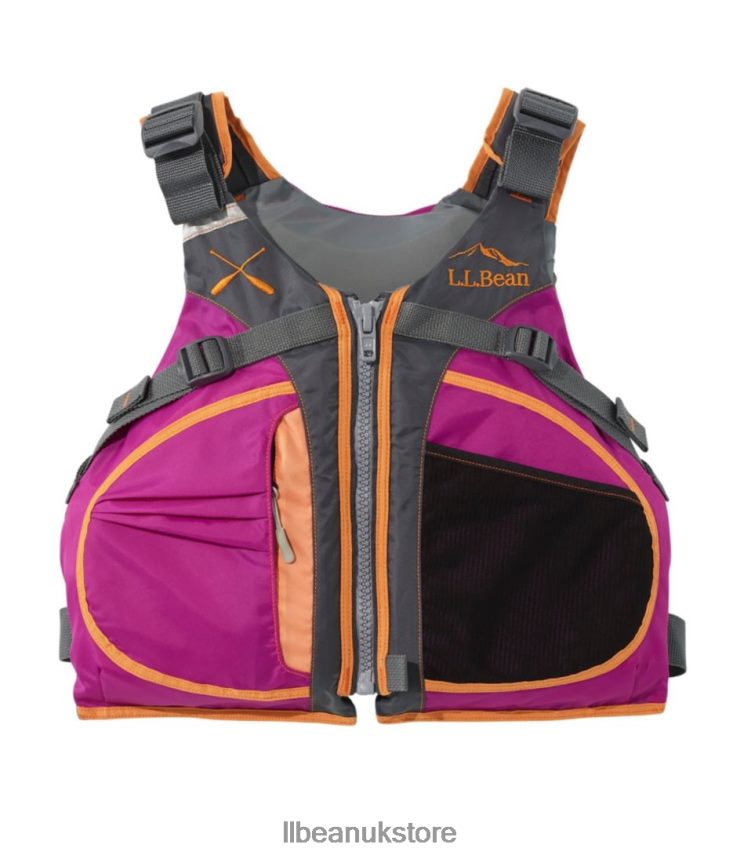 Water Sports L.L.Bean Breathable Highback PFD Violet Unisex 0VRR663961