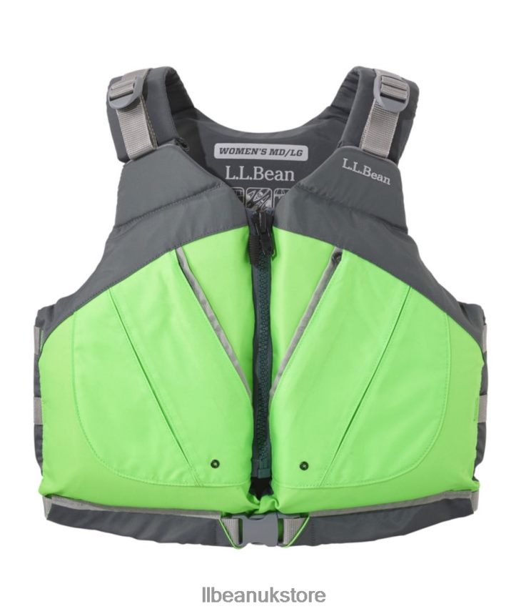 Water Sports L.L.Bean Discovery PFD Lime Unisex 0VRR664055