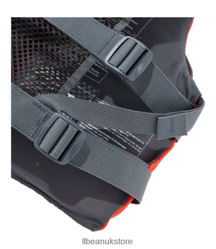 Water Sports L.L.Bean Universal Fit Mesh-Back PFD Orange Unisex 0VRR661396