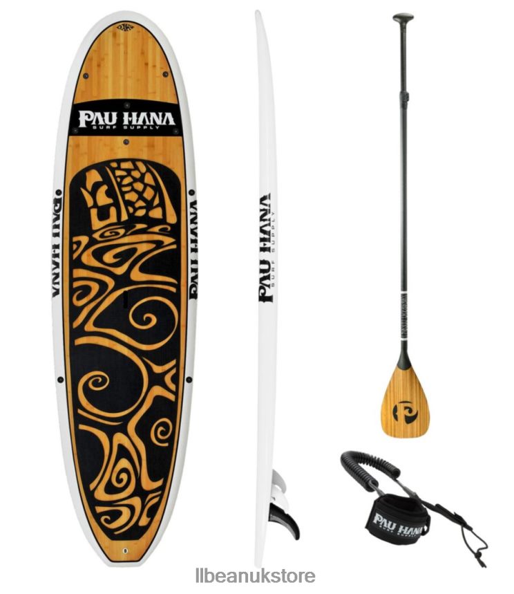 Water Sports L.L.Bean Pau Hana Oahu Stand-Up Paddleboard Package White Unisex 0VRR662267
