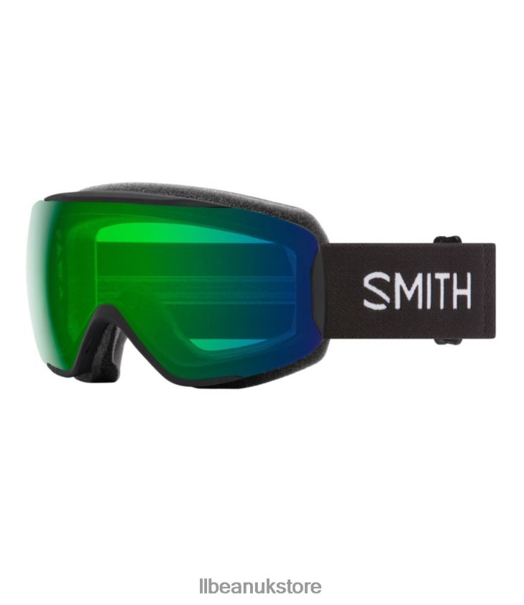 Winter Sports L.L.Bean Smith Moment Ski Goggles Black/Everyday Green Mirror Unisex 0VRR662310