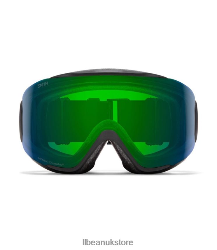 Winter Sports L.L.Bean Smith Moment Ski Goggles Black/Everyday Green Mirror Unisex 0VRR662310