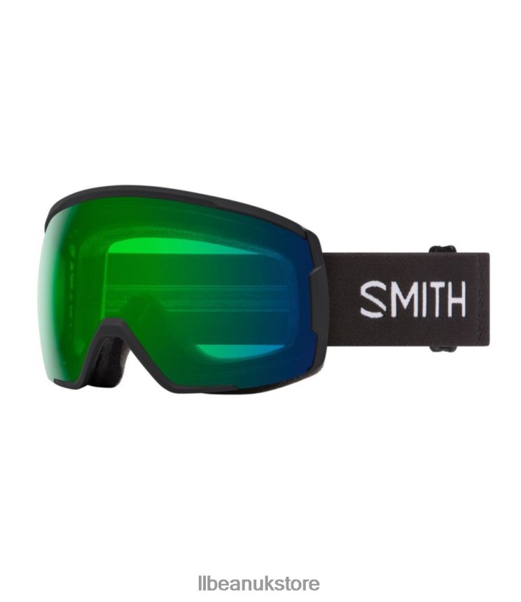 Winter Sports L.L.Bean Smith Proxy Ski Goggles Black/Everyday Green Mirror Unisex 0VRR664197