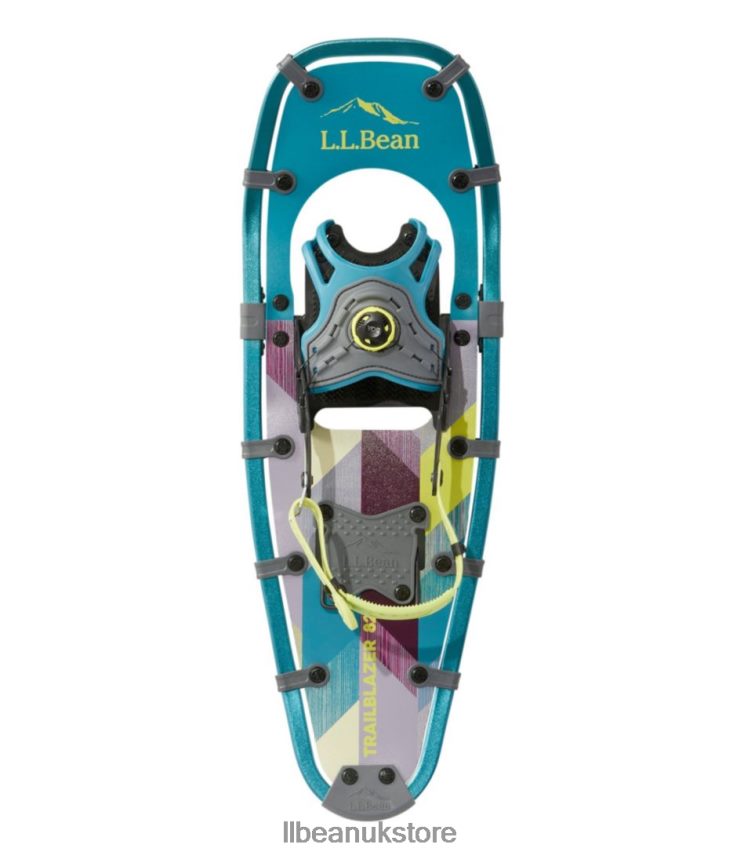 Winter Sports L.L.Bean Trailblazer Boa Tec Snowshoes Black Muted Purple Chevron Unisex 0VRR661849