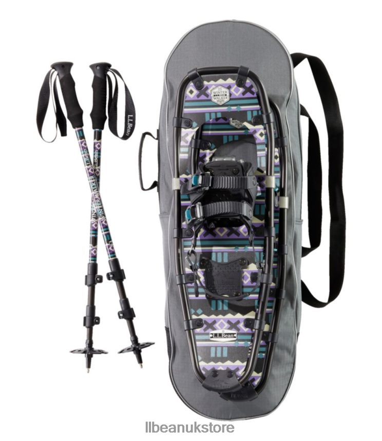 Winter Sports L.L.Bean Winter Walker Snowshoe Package Black Mountain Classic Unisex 0VRR665343