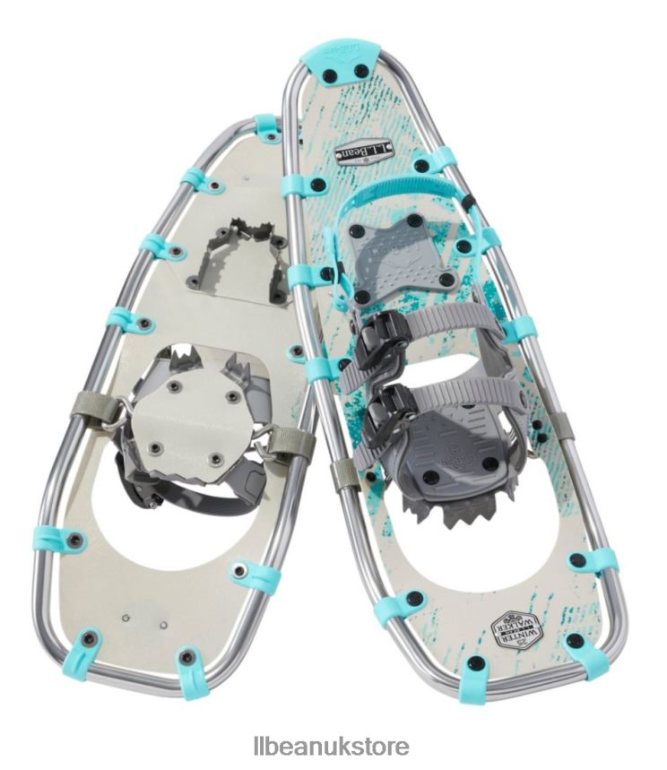 Winter Sports L.L.Bean Winter Walker Snowshoe Teal Blue Fracture Unisex 0VRR661879