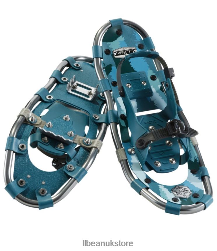 Winter Sports L.L.Bean Winter Walker Snowshoes Blue Pine Hidden Bears Unisex 0VRR661857