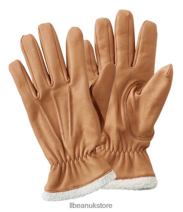 Accessories L.L.Bean Deerskin Glove Saddle Women 0VRR66621