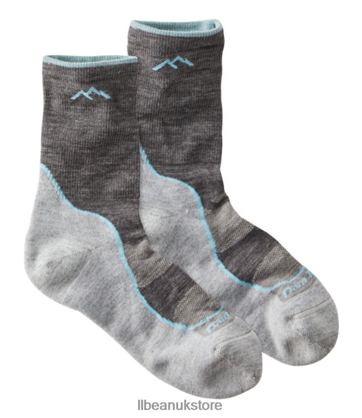 Accessories L.L.Bean Darn Tough Light Hiker Micro Crew Socks Slate Women 0VRR663380