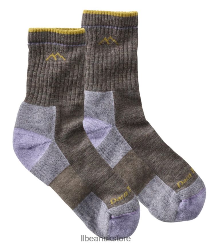 Accessories L.L.Bean Darn Tough Micro-Crew Cushion Socks Taupe Women 0VRR665930