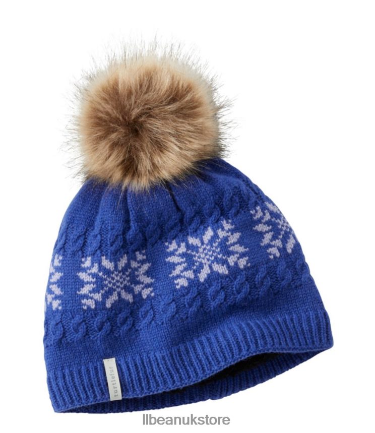 Accessories L.L.Bean Turtle Fur Leira Hat Blue Women 0VRR66667