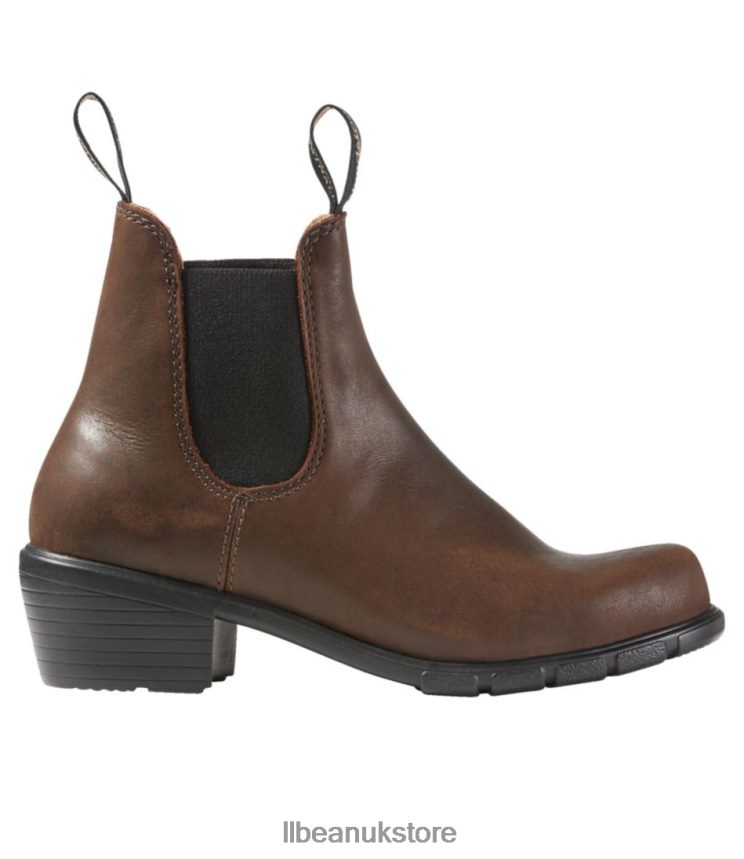 Footwear L.L.Bean Blundstone Heeled Chelsea Boots Antique Brown Women 0VRR665217