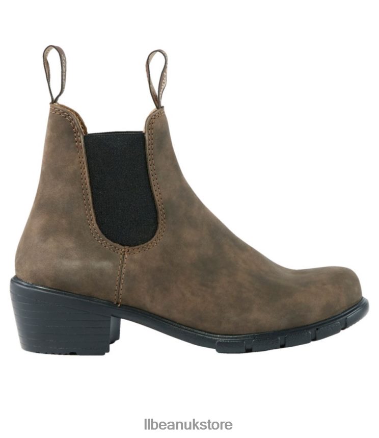 Footwear L.L.Bean Blundstone Heeled Chelsea Boots Rustic Brown Women 0VRR661164