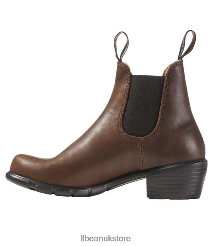Footwear L.L.Bean Blundstone Heeled Chelsea Boots Rustic Brown Women 0VRR661164