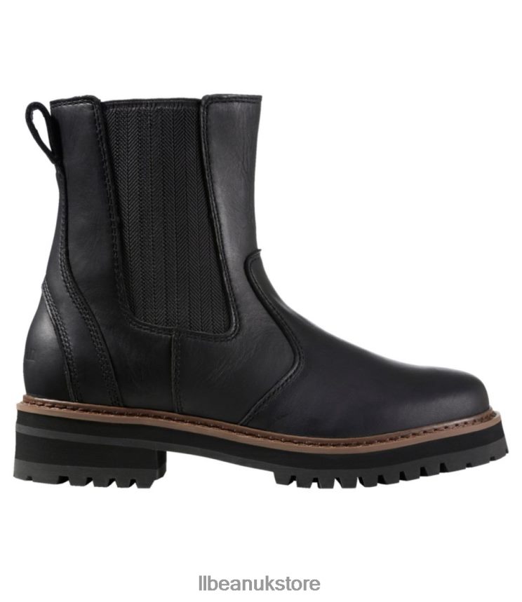 Footwear L.L.Bean Camden Hill Chelsea Boots Black Women 0VRR661049