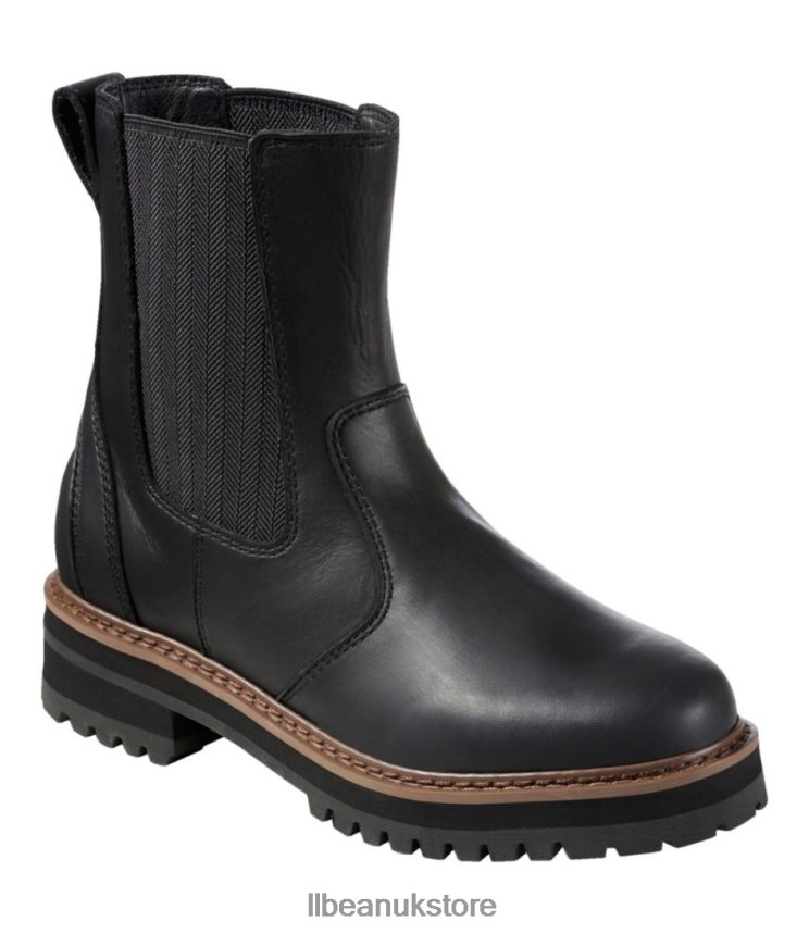 Footwear L.L.Bean Camden Hill Chelsea Boots Black Women 0VRR661049