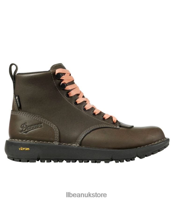 Footwear L.L.Bean Danner Logger 917 GORE-TEX Boots Charcoal Women 0VRR661149