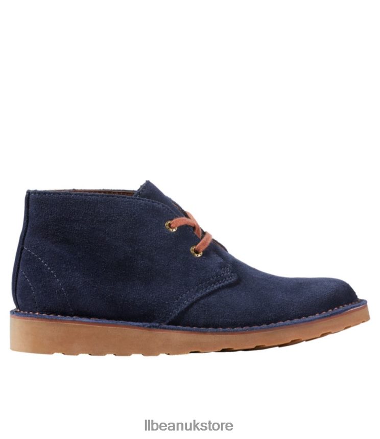 Footwear L.L.Bean Stonington Chukkas Classic Navy Women 0VRR661186