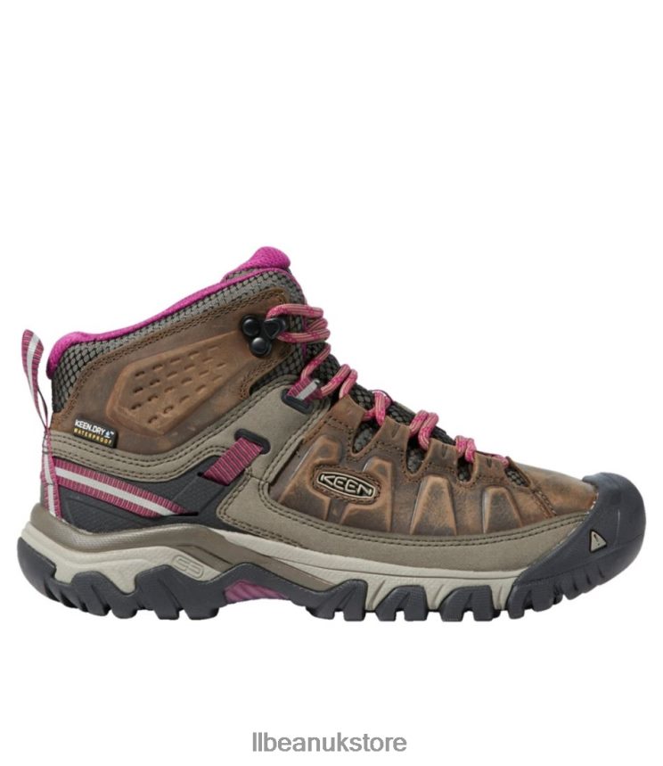 Footwear L.L.Bean Keen Targhee III Hikers Weiss/Boysenberry Women 0VRR661135
