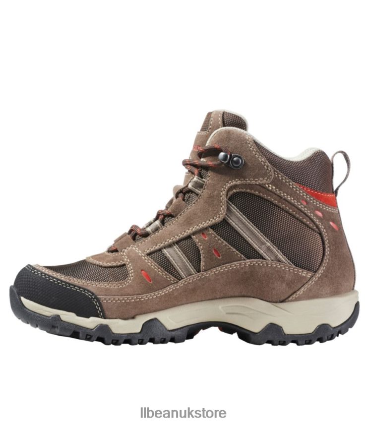 Footwear L.L.Bean Trail Model 4 Hiking Boots Coffee Bean/Camp Green Women 0VRR665193