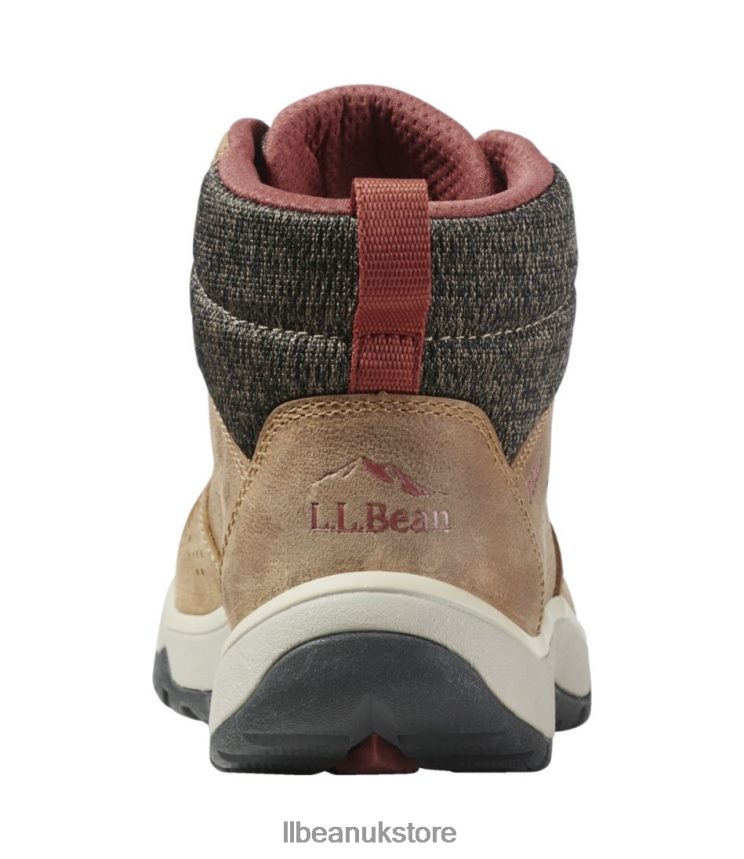 Footwear L.L.Bean Trailduster Hiking Boots Burgundy/Soft Cayenne Women 0VRR661106